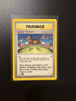 Pokemon TCG Lucky Stadium Neo Destiny 100/105 Regular 1st Edition Uncommon Mint - Image 1