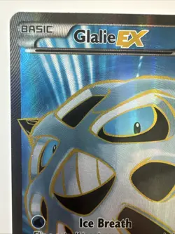 Glalie EX (Full Art) 155/162 Breakthrough Holo Pokemon TCG - Image 3