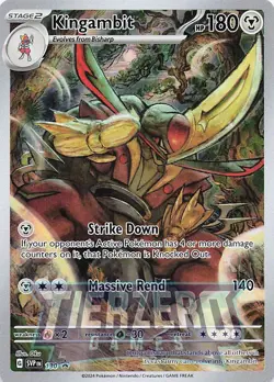 Pokemon Kingambit SVP EN130 Special Illustration Promo Near Mint - Image 1