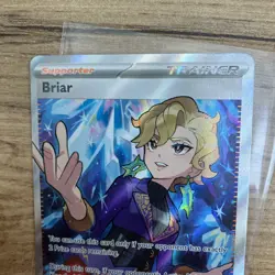 Pokemon Card TCG Stellar Crown Briar Trainer Art Ultra Rare Card 163/142 MINT - Image 4