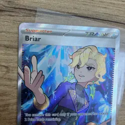 Pokemon Card TCG Stellar Crown Briar Trainer Art Ultra Rare Card 163/142 MINT - Image 5