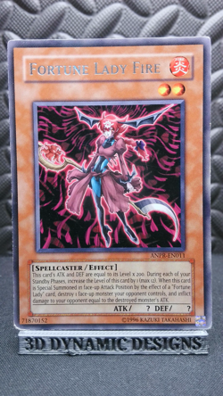 | Yugioh Fortune Lady Fire ANPR-EN011 Rare Ancient Prophecy PL 🔥 | - Image 1