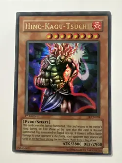 Yugioh: Hino-Kagu-Tsuchi - LOD-070 - Ultra Rare - 1st Edition - Image 1