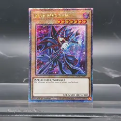 Dark Magician New &7th Art Yu-Gi-Oh TCG Quarter Century Secret Rare - Image 1