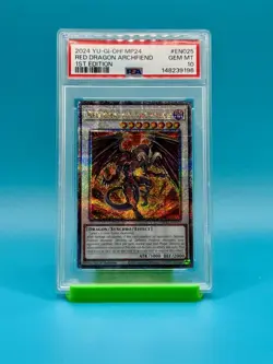PSA 10 - 2024 Yu-Gi-Oh! MP24, Red Dragon Archfiend, 1st Edition - Image 1