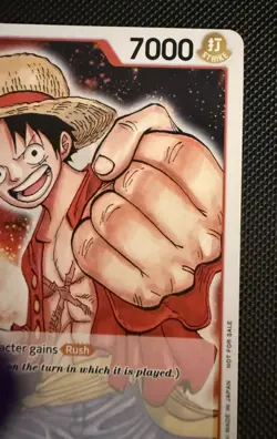 Monkey.D.Luffy (Promotion Pack 2022) P-001 One Piece Pre errata - Image 4