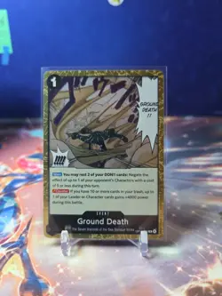 2026 One Piece Azure Sea's Seven Ground Death Rare #OP14-096 - Image 1