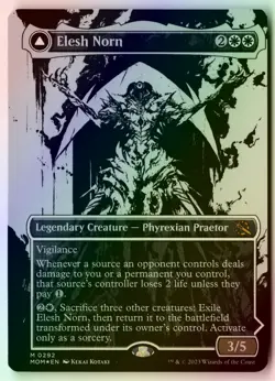 MTG Elesh Norn (Showcase) FOIL March of the Machine Magic The Gathering - Image 1