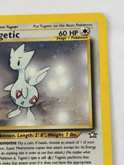 Togetic 16/111 Holo Rare Neo Genesis Lightly Played Pokemon Card - Image 5
