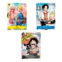 The Strongest Three Brothers PACK P-073 074 075 ONE PIECE Card Game JP (SEALED) - Image 3