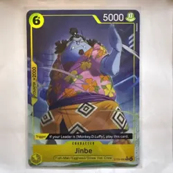 Jinbe (Alt Art) ST29-005 C Stard Deck (EGGHEAD) - ONE PIECE Card Game English NM - Image 1