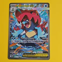 Pokemon Mega Feraligatr EX Foil Card 370 HP ASC 274/217 Nintendo Mega Evolution - Image 1