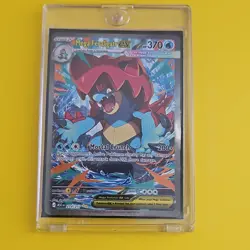 Pokemon Mega Feraligatr EX Foil Card 370 HP ASC 274/217 Nintendo Mega Evolution - Image 5