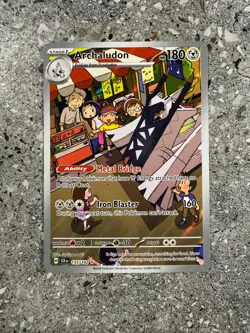 Pokemon TCG Cards Archaludon 155/142 Stellar Crown Illustration Rare NM - Image 1