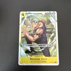 Roronoa Zoro OP15-113 SR Adventures On Kami’s Island One Piece Card English - NM - Image 1