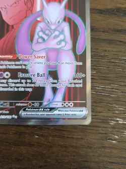 ⭐💫⭐💫Pokemon Team Rocket's Mewtwo ex Holo EX 2 Card Lot 213/182 & 081/182⭐💫 - Image 5