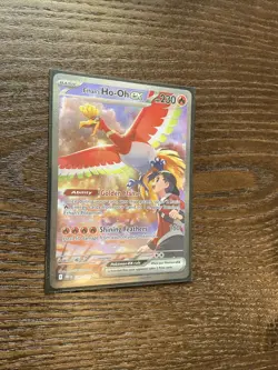 Ethan's Ho-Oh EX 230/182 SV10: Destined Rivals Holofoil Pokemon Card - Image 2
