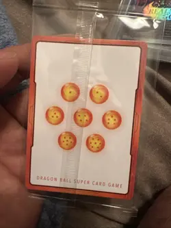 Dragon Ball Super Card Game Energy Marker Son Goku History of Z M-51 Gold - Image 2