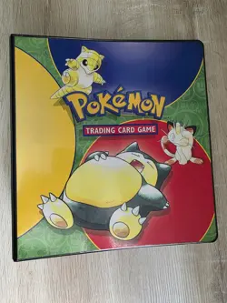 Retro Japanese Pokemon Card Binder – Sabrina, Blaine, Gym Leaders, + More - Image 1
