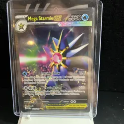 Mega Starmie EX Pokemon TCG Card 118/088 POR EN Jetting Blow Nebula Beam Holo - Image 1