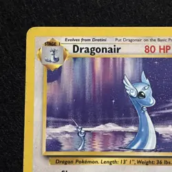 Dragonair 18/102 Non Holo Rare Base Set Pokemon Card - Image 2