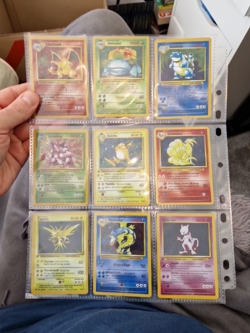 1996 Style Pokemon Holo Art Card Bundle 9x Set Display Cards - Image 1
