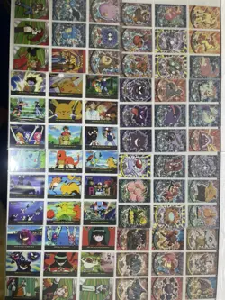 72/72 Pokemon Topps Series 2 complete Set Blue logo Set Cards 1999 vintage - Image 1