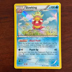 Slowking 21/122 Holo Rare XY Breakpoint Pokemon Card - Image 1