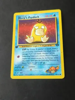 Pokemon TCG Misty's Psyduck Gym Challenge, 1st Edition Card 90/132 - Image 2