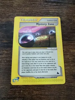 Skyridge Mystery Zone 137/144 Non Holo Pokemon Card - Image 1
