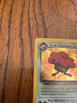 Dark Vileplume Team Rocket Holo 13/82 Pokemon Card - Image 2