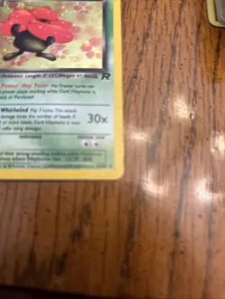 Dark Vileplume Team Rocket Holo 13/82 Pokemon Card - Image 4