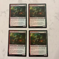 Magic the Gathering MTG Rosheen Meanderer Play Set Of 4 Cards - Image 1