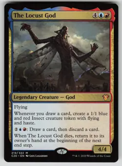 The Locust God Normal M Commander 2020 219 NM - Image 1