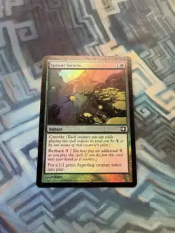 MTG Foil Sprout Swarm MP+ Future Sight - Image 1