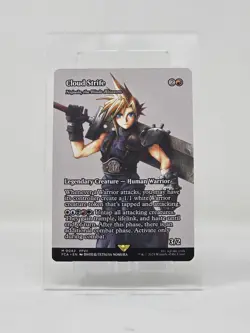 Cloud Strife - Najeela, the Blade-Blossom (Showcase) MTG Final Fantasy - Image 1
