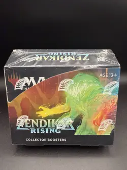 MTG Zendikar Rising (ZNR) Collector Booster Box *New & Sealed* - Image 1