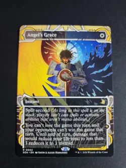 Angel's Grace Rare MTG Secrets of Strixhaven Mythical Archives - Image 1