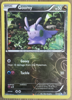 Pokemon - Goomy - 72/106 - Reverse Holo - XY Flashfire - NM/M - Image 1