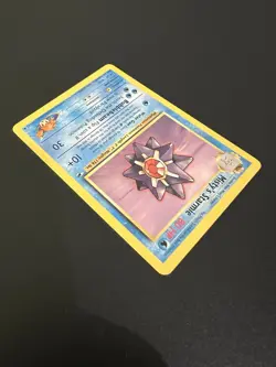 Misty’s Starmie 56/132 Gym Heroes Unlimited 2000 Pokemon Card Uncommon NM - Image 3