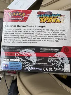 Pokemon Scarlet & Violet Surging Sparks Booster Box English 2024 250 Cards - Image 2