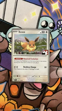 Eevee Holo Prize Pack Series 7 - Pokemon Surging Sparks 143/191 - Image 1