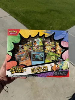 Pokemon TCG Mega Evolution Ascended Heroes Deluxe Pin Collection - Image 1
