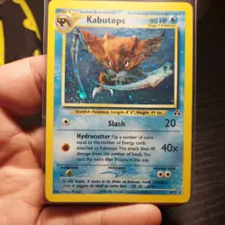 Kabutops 6/75 Neo Discovery Unlimited Holo Rare Vintage Pokemon TCG - HP - Image 1