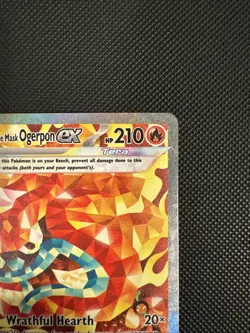 Hearthflame Mask Ogerpon Ex 212/167 SIR - Pokemon Twilight Masquerade - NM - Image 3