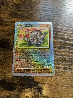 Pokemon TCG Graveler Legendary Collection Reverse Holo Rare 44/110 Damaged - Image 1