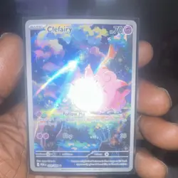 Pokemon TCG Lillie's Clefairy 094/088 Perfect Order Holo Special Rare - Image 2