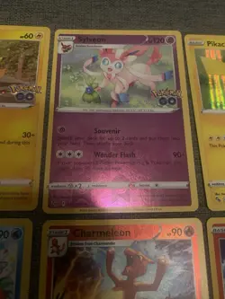 8 x Pokemon Go Holo/Reverse bundle - Pikachu Cosmos Wartortle Charmeleon Snorlax - Image 3