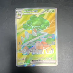 Pokemon Torterra EX 340 HP Ultra Rare SV05: Temporal Forces Holo 185/162 - Image 1