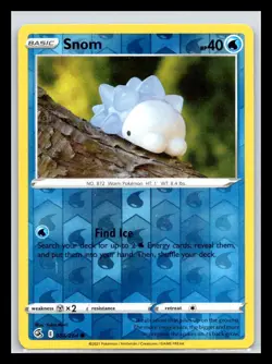 Snom Common Reverse Holo 084/264 SWSH08 SWSH08: Fusion Strike Pokemon TCG - Image 1